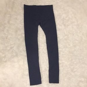 Lululemon Gray/Navy Seamless Leggings